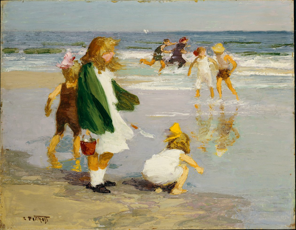 Hrajte v Surf od Edward Henry Potthast