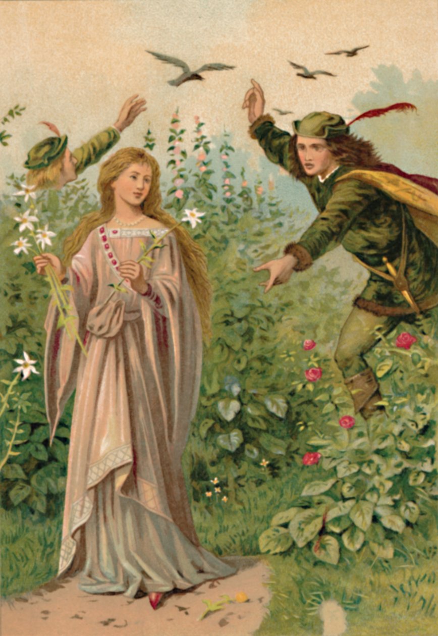 Bratři a jejich sestra, 1901 od Edward Henry Wehnert
