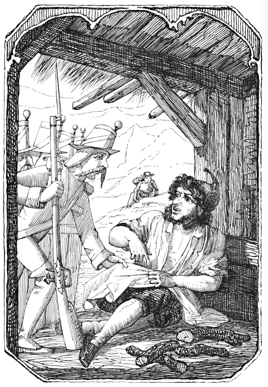 Batoh, klobouk a roh, 1901 od Edward Henry Wehnert