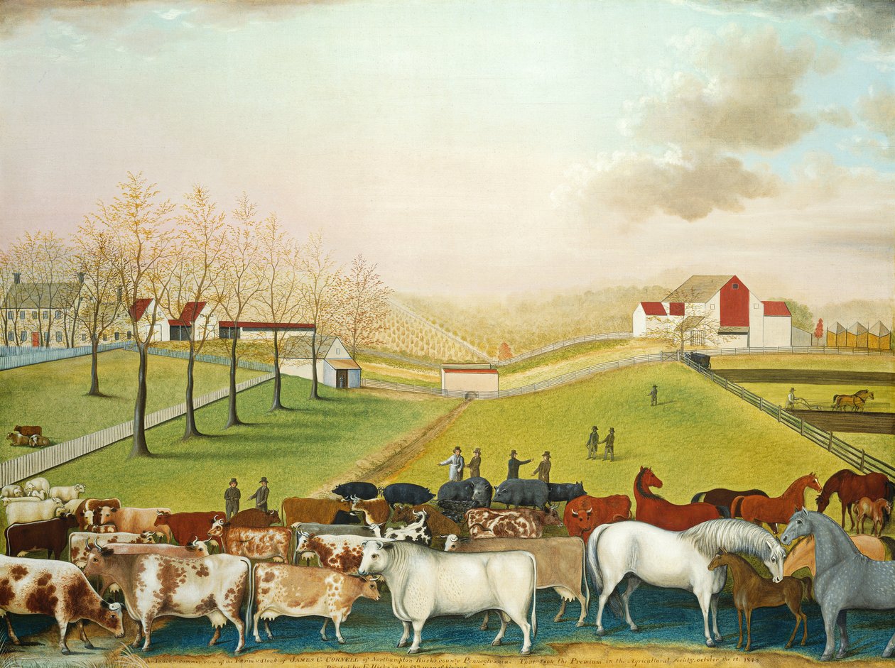 Farma Cornell od Edward Hicks