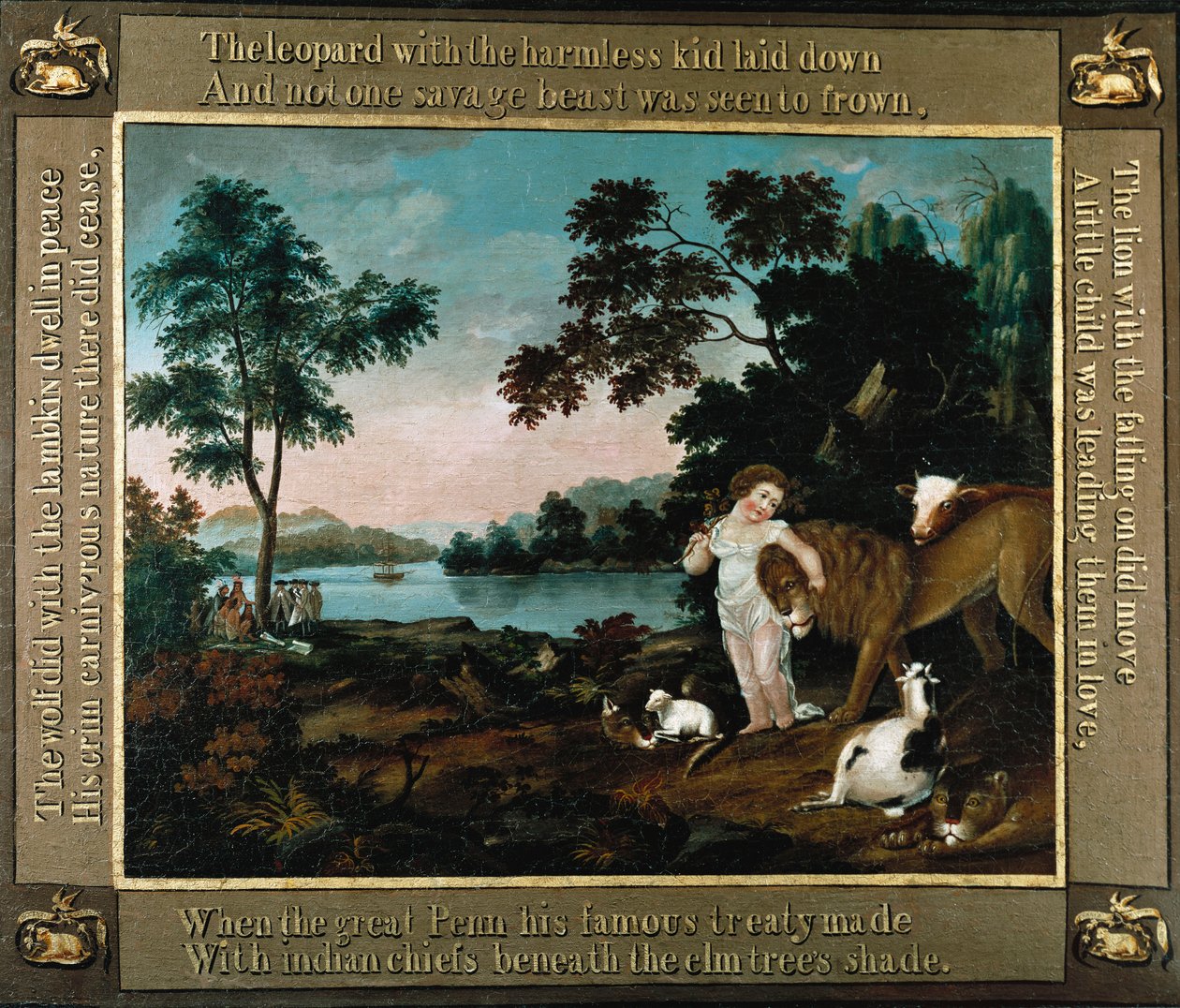 Mírové království od Edward Hicks