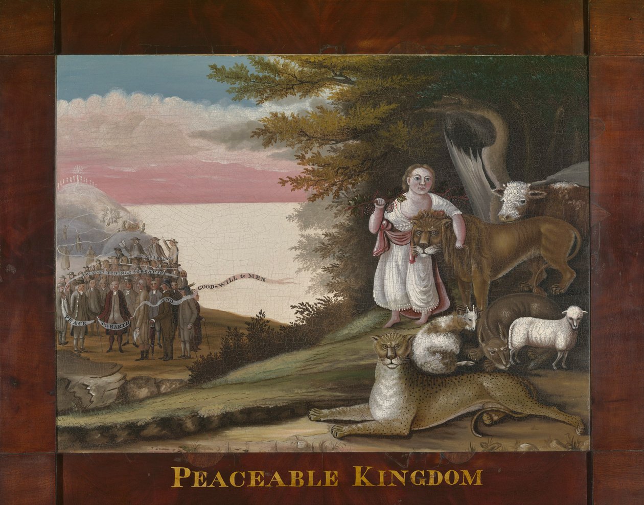 Mírové království, 1829-30 od Edward Hicks