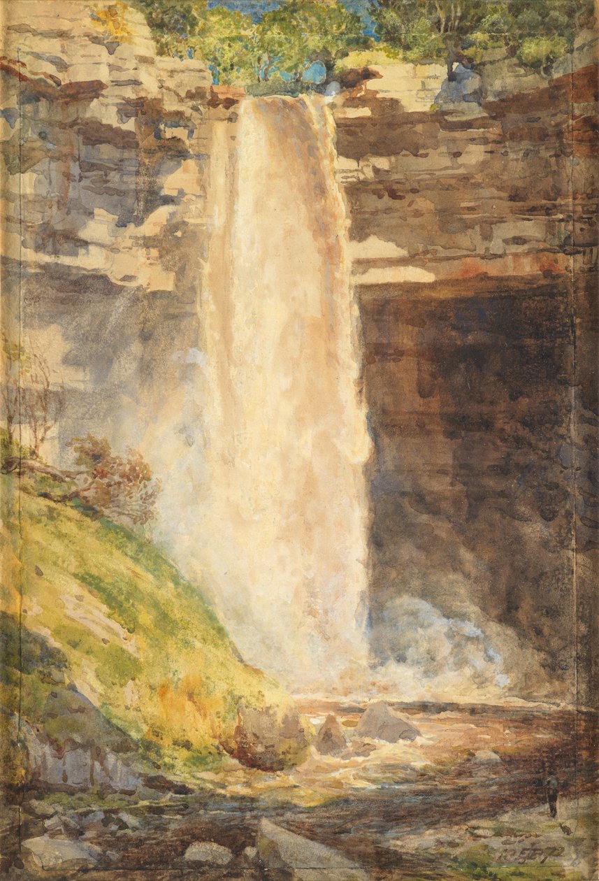 Hardraw Force, 1872 od Edward John Poynter