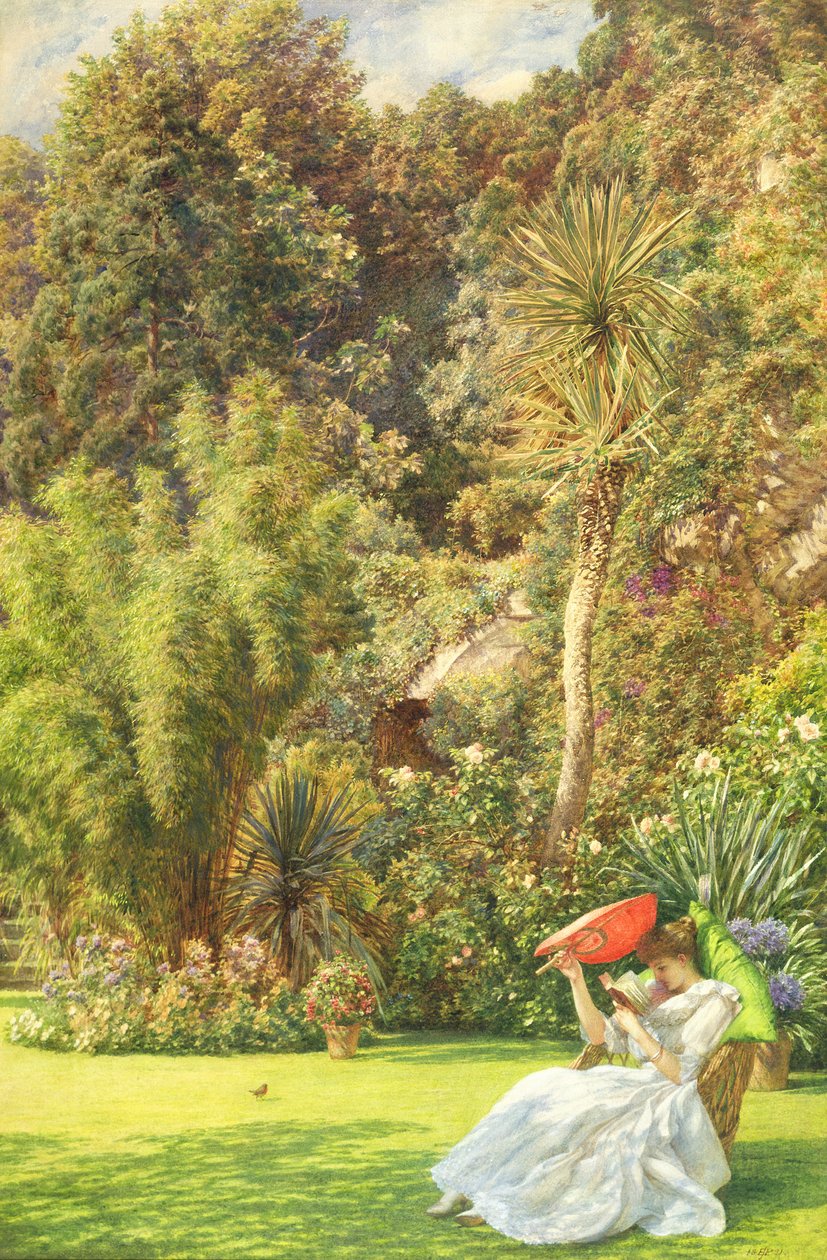 V zahradě od Edward John Poynter