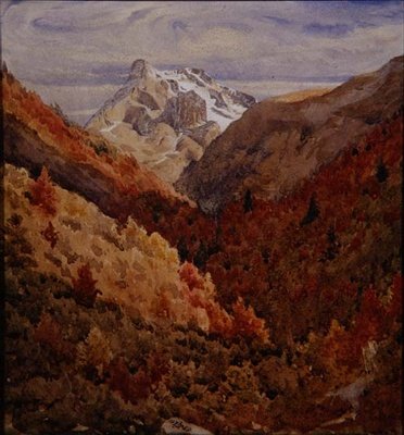 Mont Blanc od Edward John Poynter