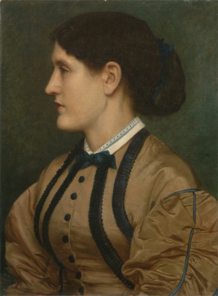 Portrét Elizy Eastlake (1809-93) 1864 (olej na plátně) od Edward John Poynter