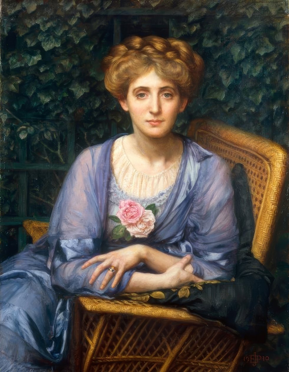 Portrét lady Markhamové od Edward John Poynter