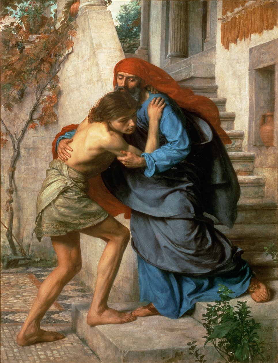 The Prodigals Return, 1869 od Edward John Poynter