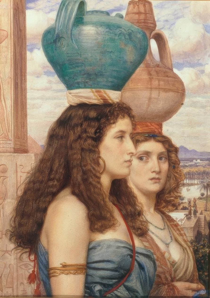 Vodní nosiči Nilu od Edward John Poynter