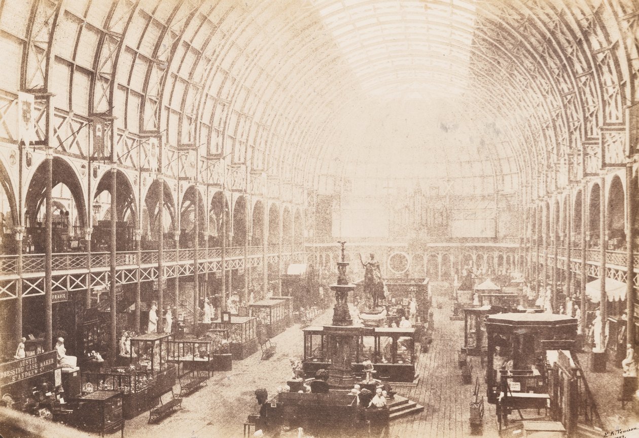 Velká průmyslová výstava v Dublinu v roce 1853, 1853 (foto) od Edward King-Tenison