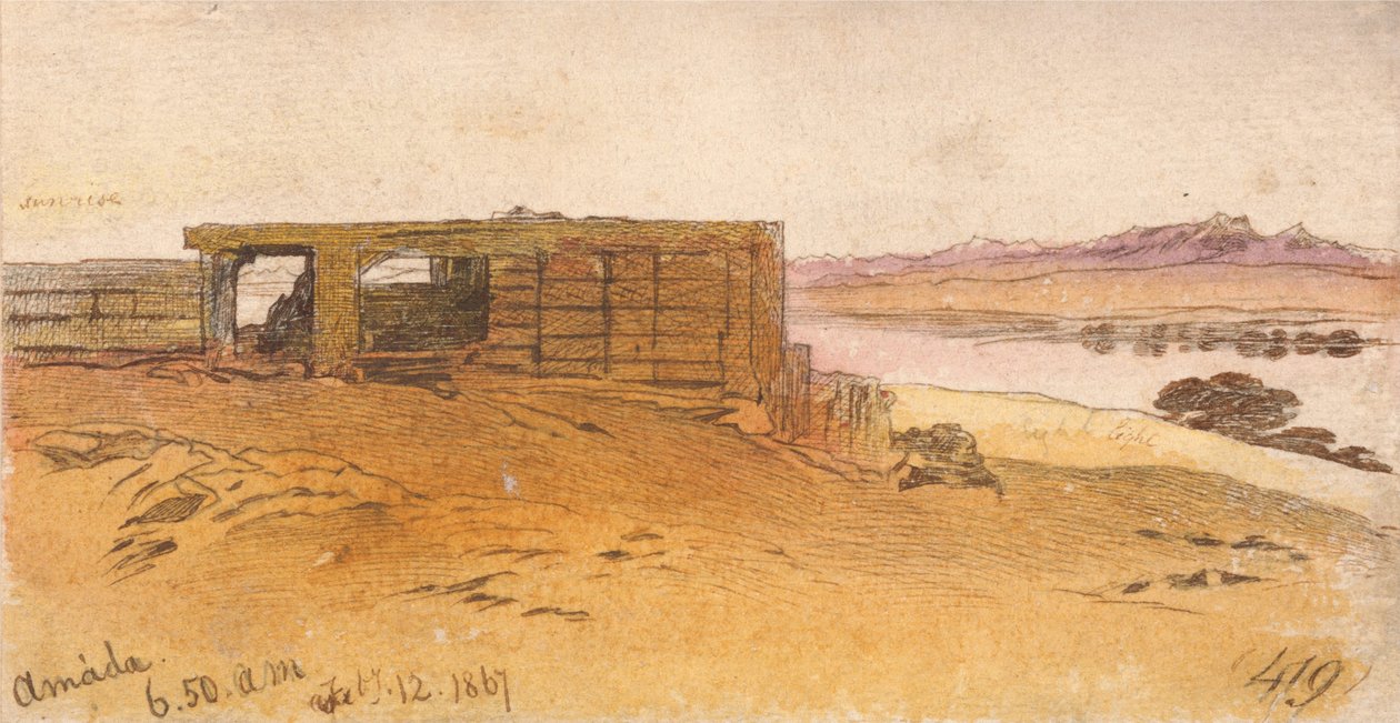 Amada, 6:50, 12. února 1867 (419) od Edward Lear