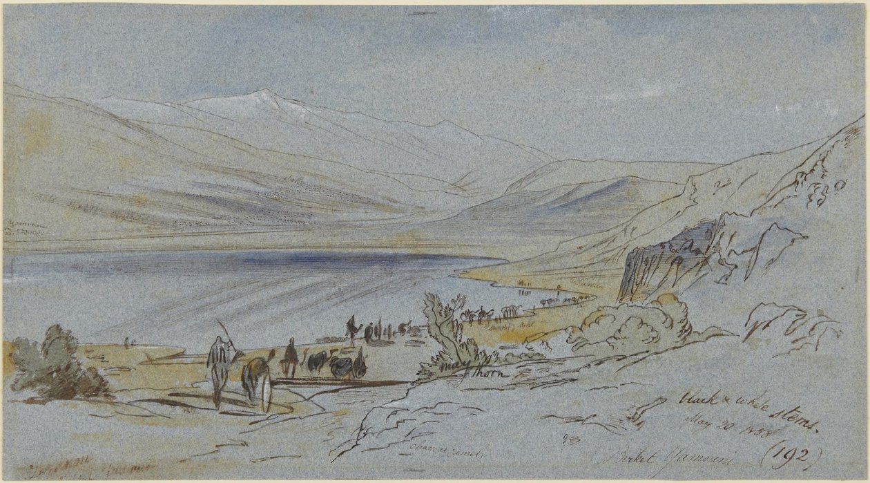 Birket el Yamouni od Edward Lear