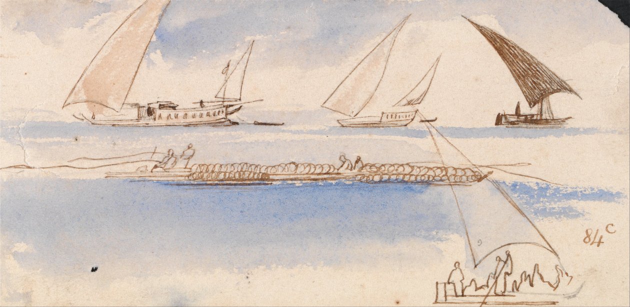 Lodě od Edward Lear