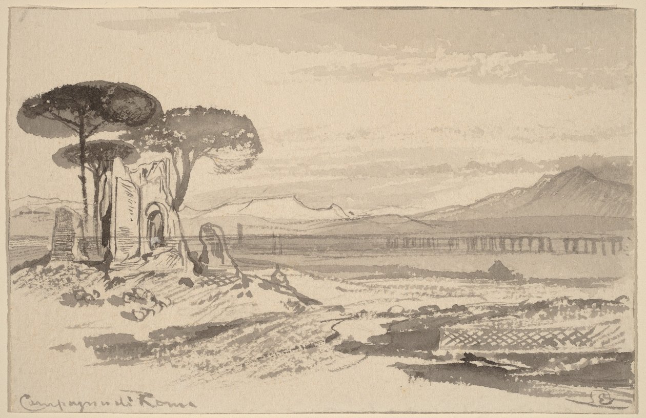 Kampaň v Římě od Edward Lear