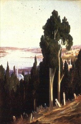 Konstantinopol z Egypta od Edward Lear