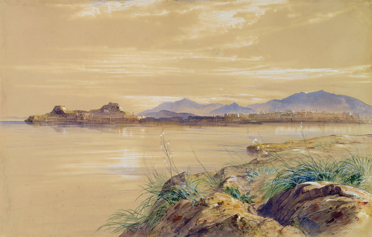 Korfu od Edward Lear