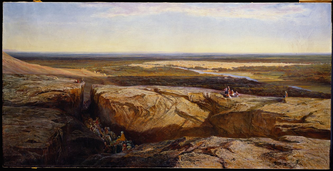Damašek, 1861 od Edward Lear