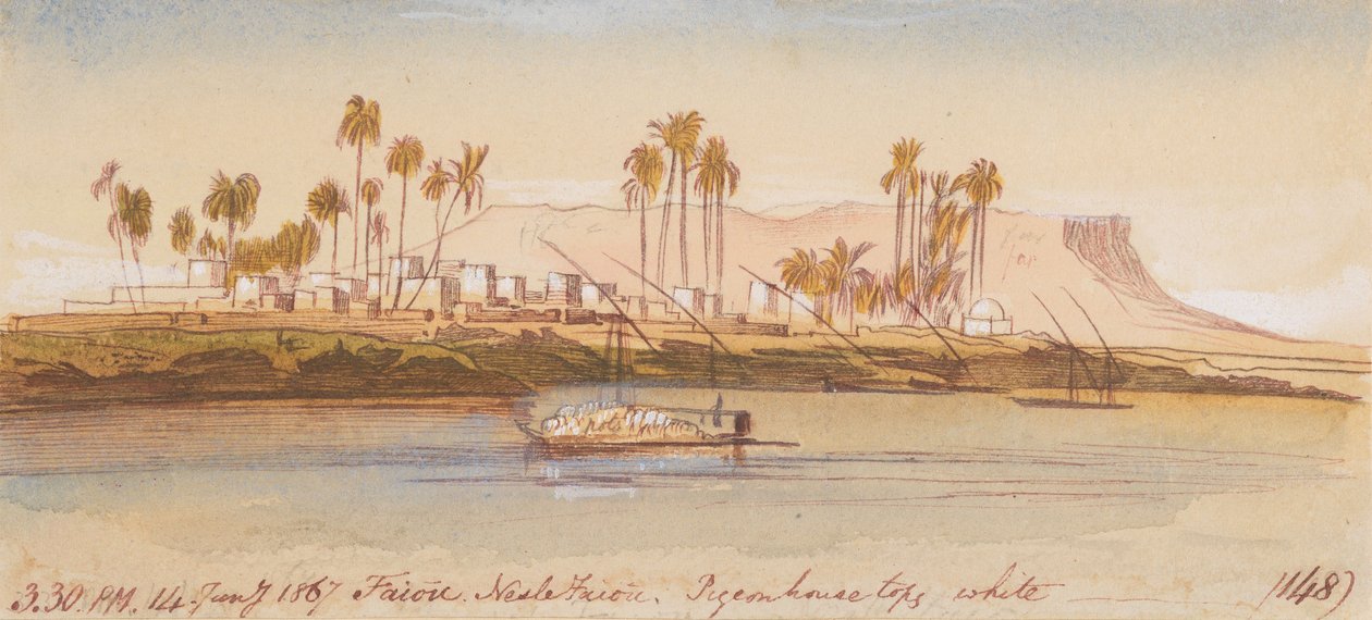 Faiou Nesle Faiou; 14. ledna 1867, 15:30 (148) od Edward Lear