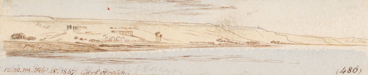 Garf Hoseyn; 15. února 1867, 12:30 (480) od Edward Lear