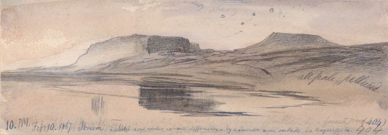 Ibreem, 22:00, 10. února 1867 (404) od Edward Lear