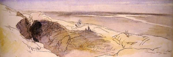 V poušti poblíž Damašku od Edward Lear