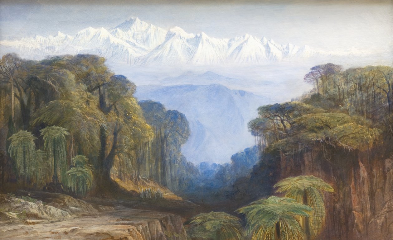 Kinchinjunga, od Edward Lear