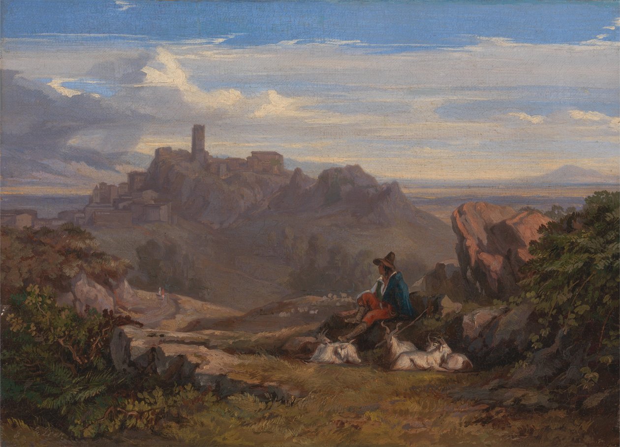 Krajina s kozlíkem od Edward Lear