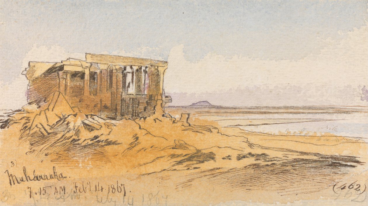 Maharraka, 7:15, 14. února 1867 (462) od Edward Lear