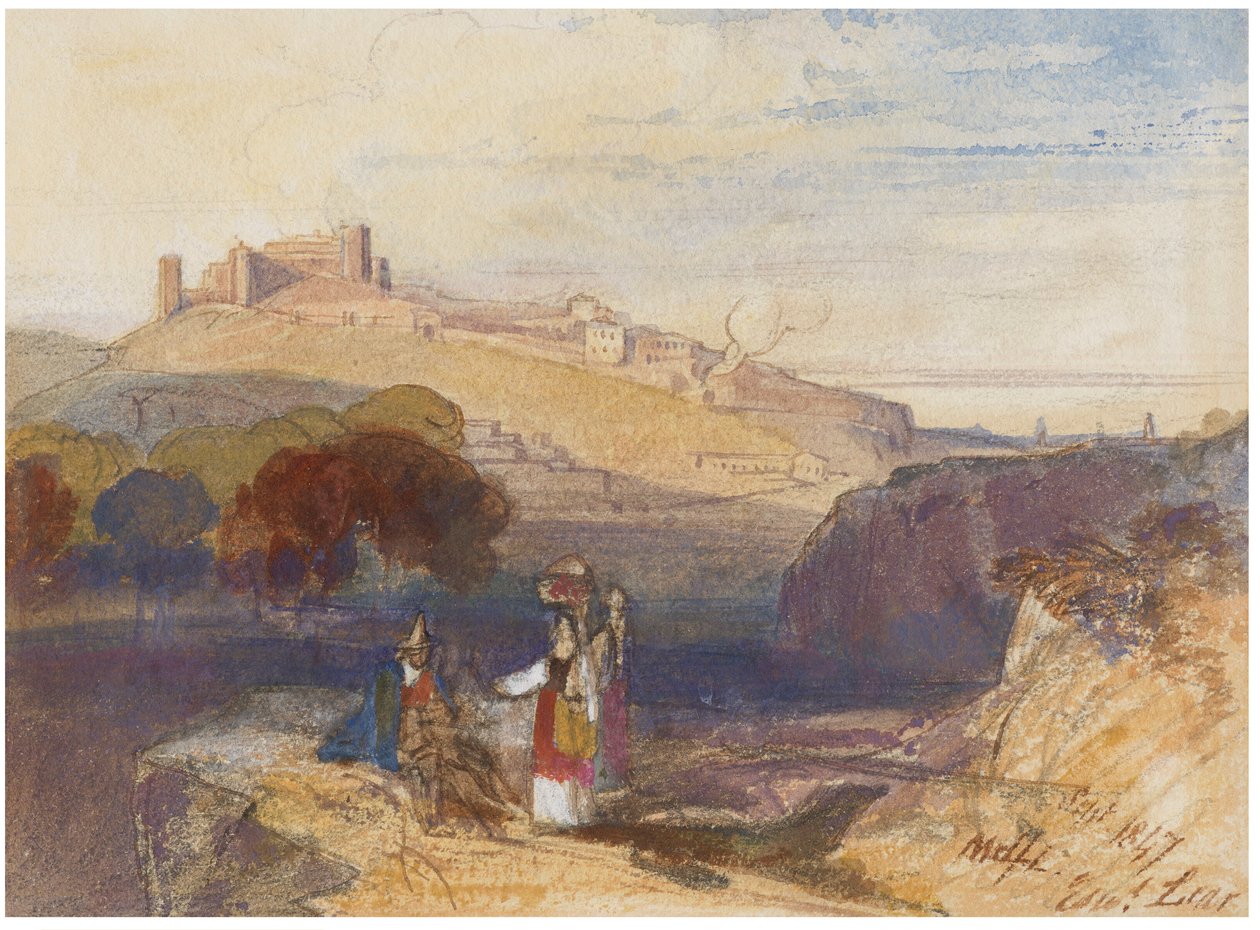 Melfi, Itálie od Edward Lear