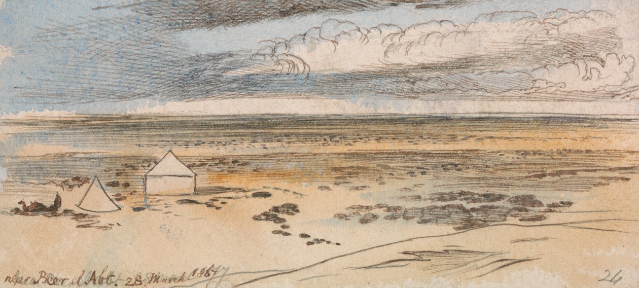 Poblíž Beer El Abt od Edward Lear