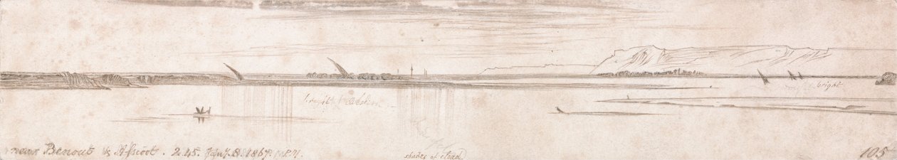 Poblíž Benout  amp; Assioot od Edward Lear