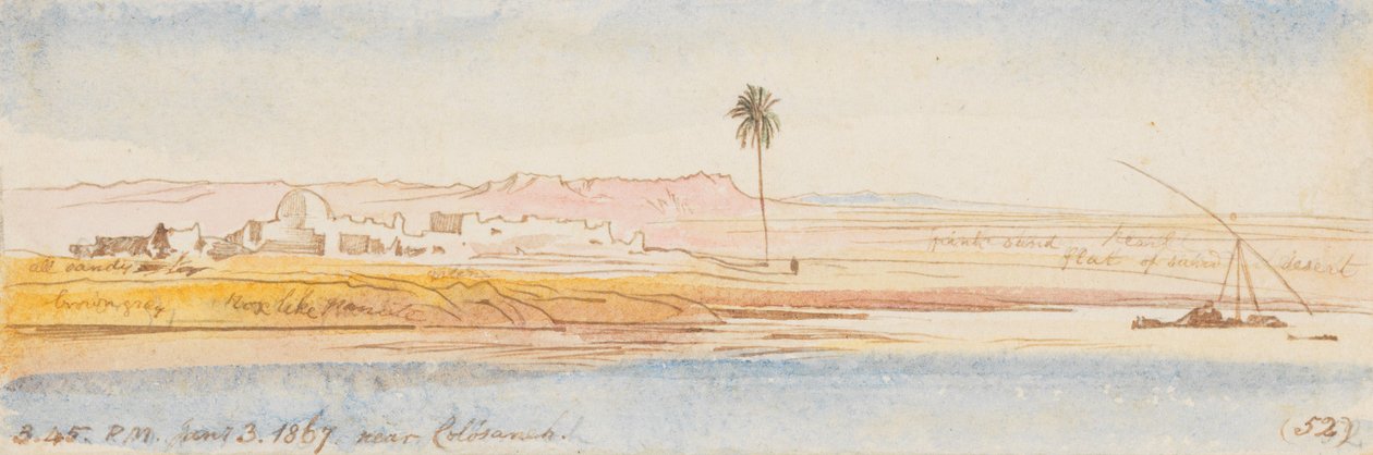 Nedaleko Colosanehu; 3. ledna 1867, 15:45 (52) od Edward Lear
