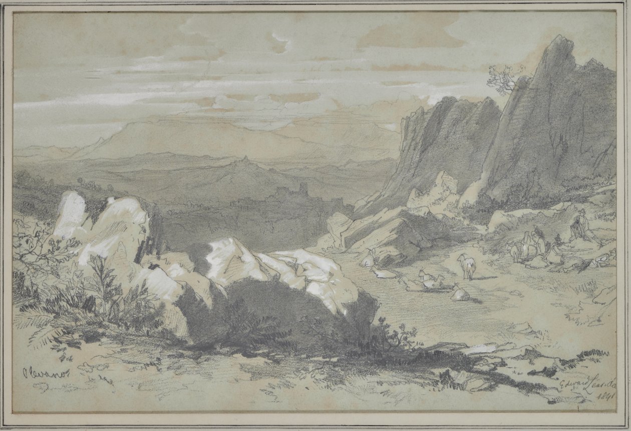 Olevano od Edward Lear