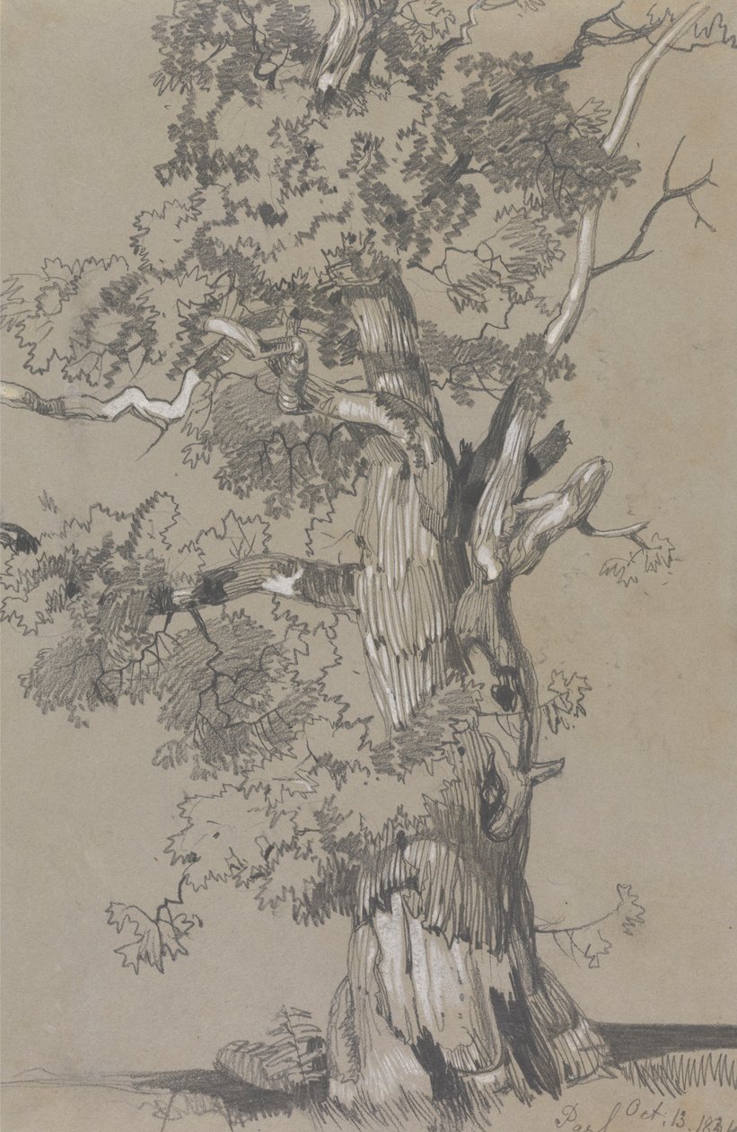 Parham, 13. října 1834 od Edward Lear