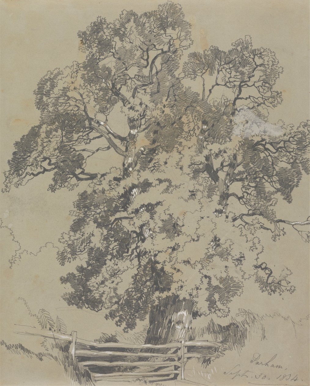 Parham, září 30, 1834 od Edward Lear