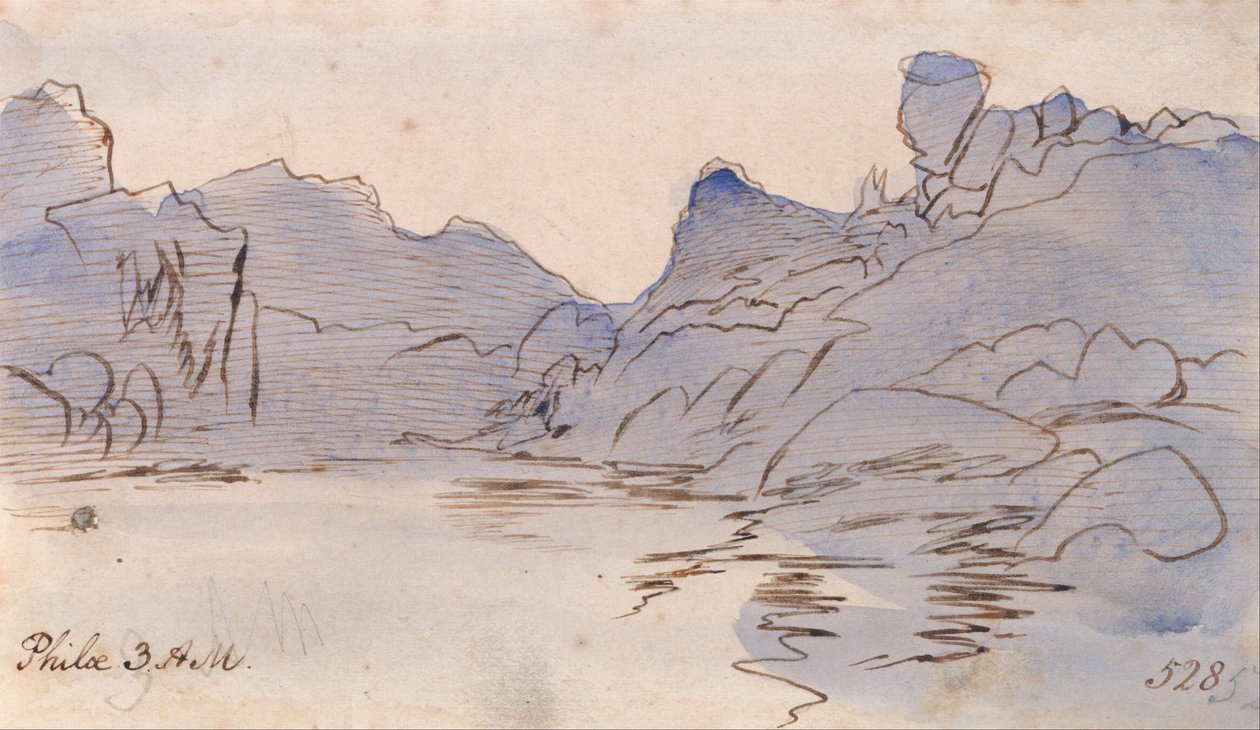 Philae od Edward Lear