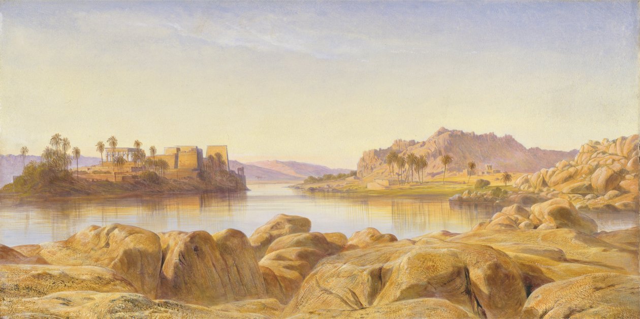 Philae, Egypt od Edward Lear