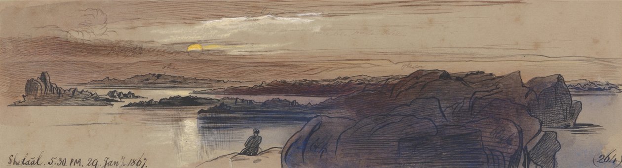 Shelaal, 5:30, 29. ledna 1867 (264) od Edward Lear