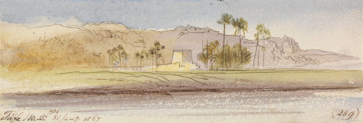 Tafa, 10:15, 31. ledna 1867 (289) od Edward Lear