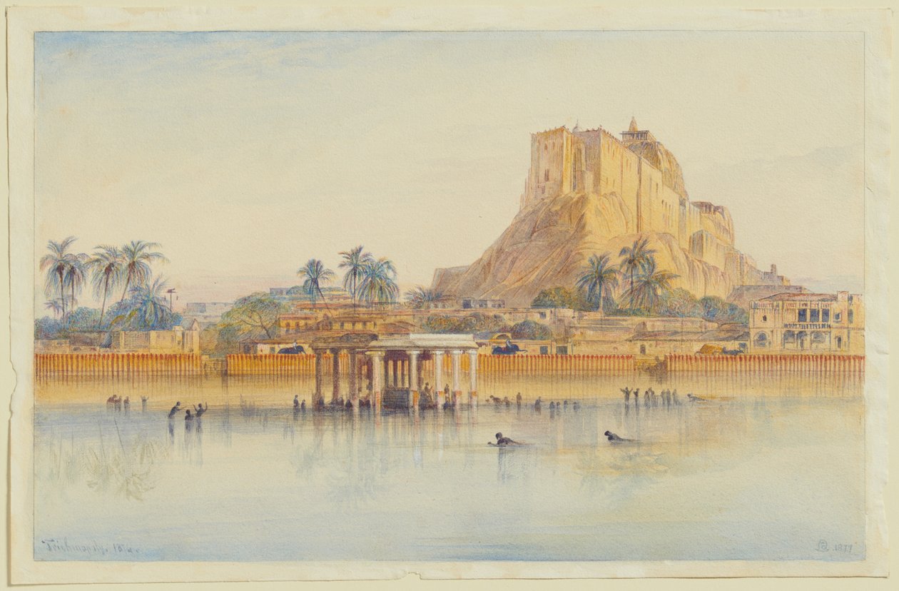 Trichinopoly, 1874 (Indie) od Edward Lear