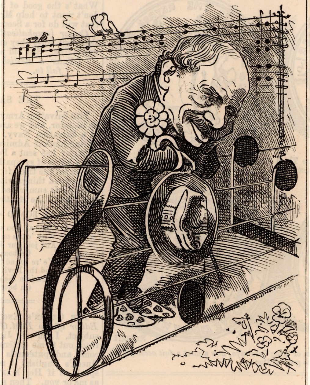 Karikatura Julia Benedikta od Edward Linley Sambourne