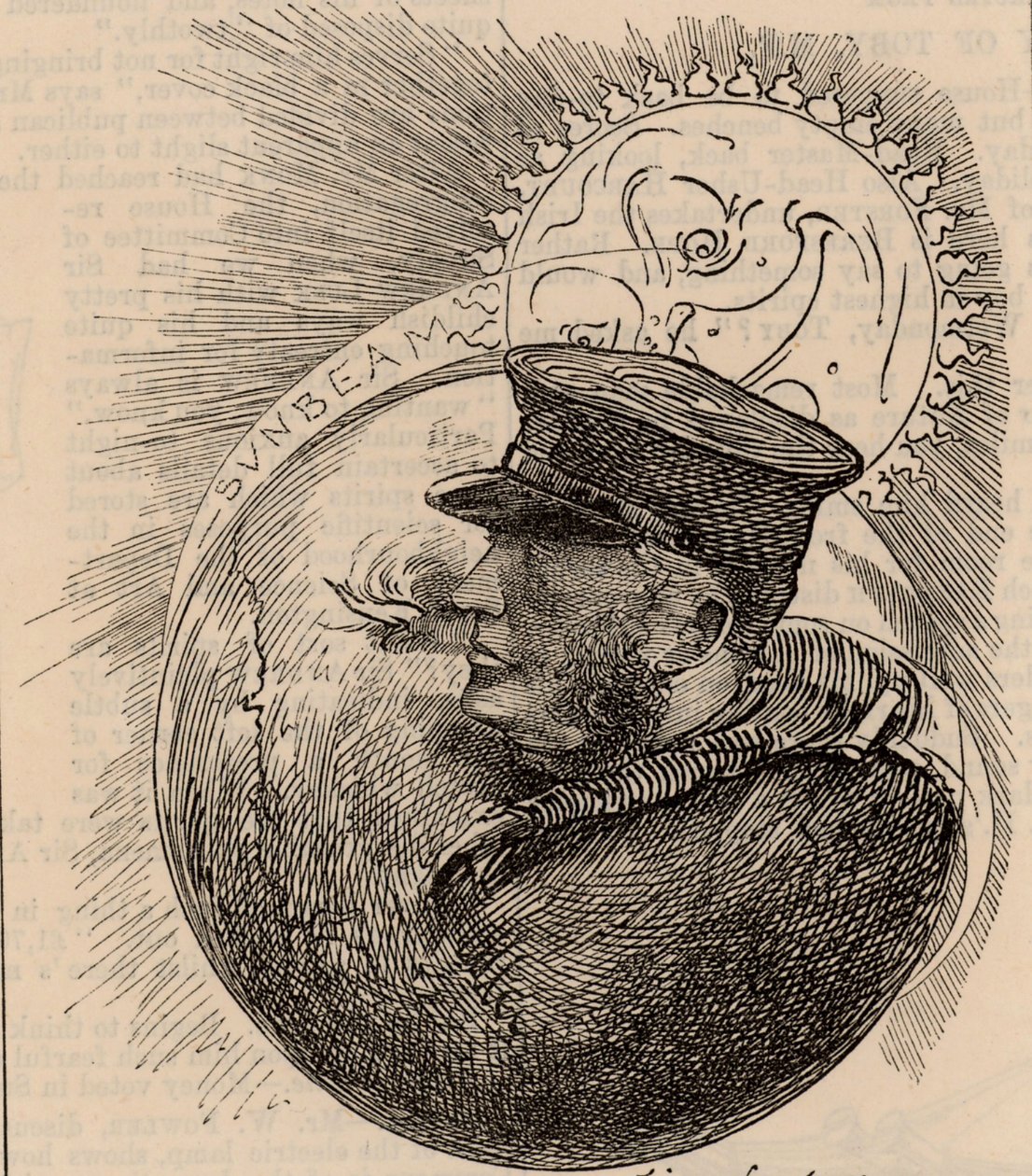 Karikatura Thomase Brasseyho od Edward Linley Sambourne