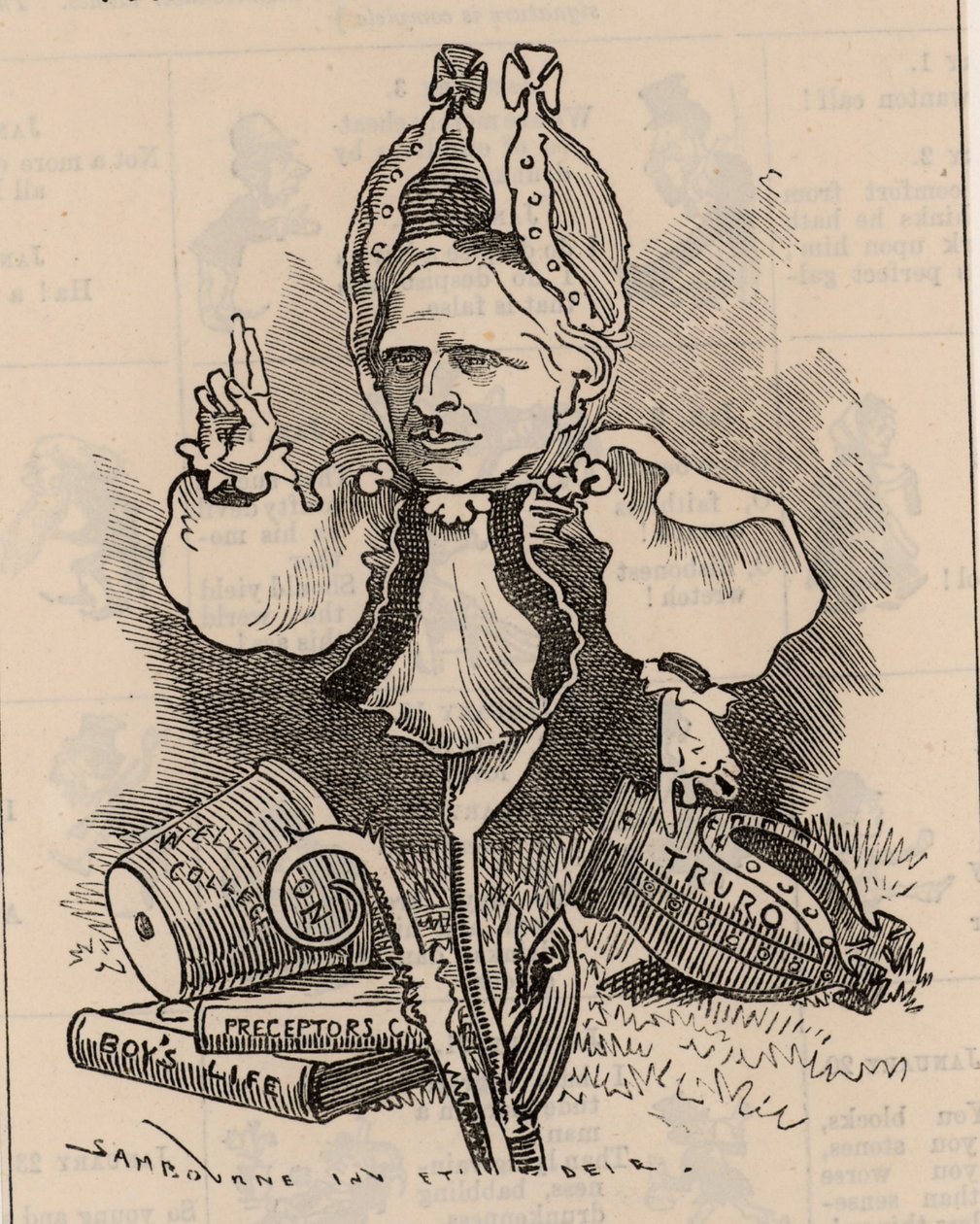 Edward White Benson od Edward Linley Sambourne