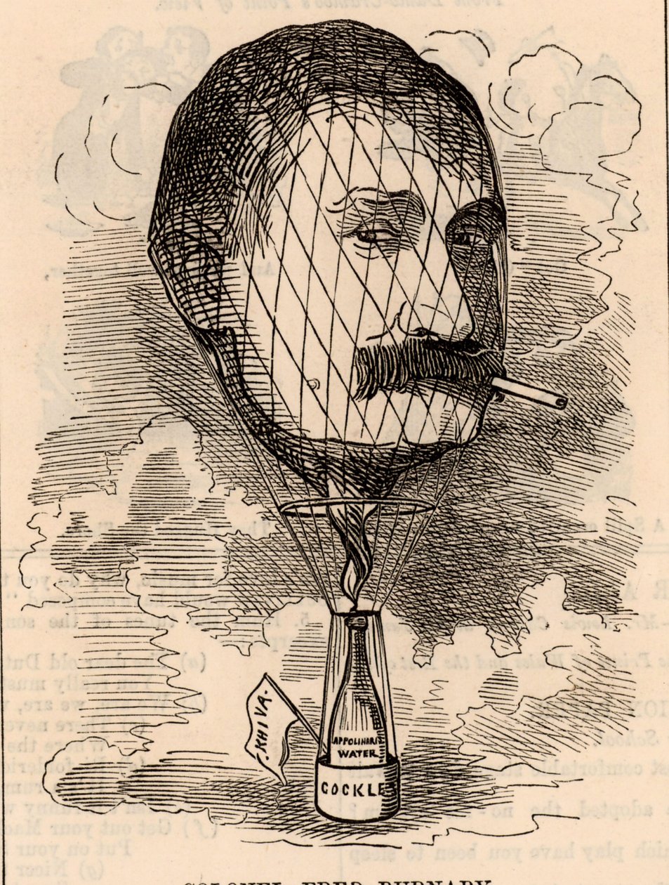 Frederick Gustavus Burnaby od Edward Linley Sambourne