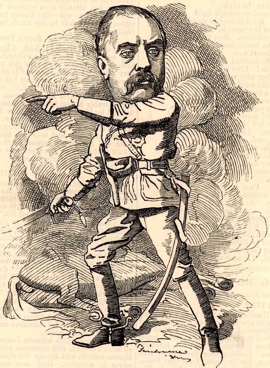 Gerald Graham (1831-1899) anglický armádní důstojník, který sloužil u Royal Engineers od Edward Linley Sambourne