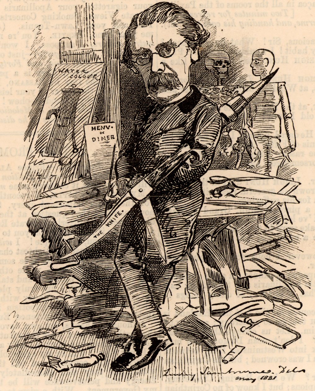 Henry Thompson (1820-1904) od Edward Linley Sambourne