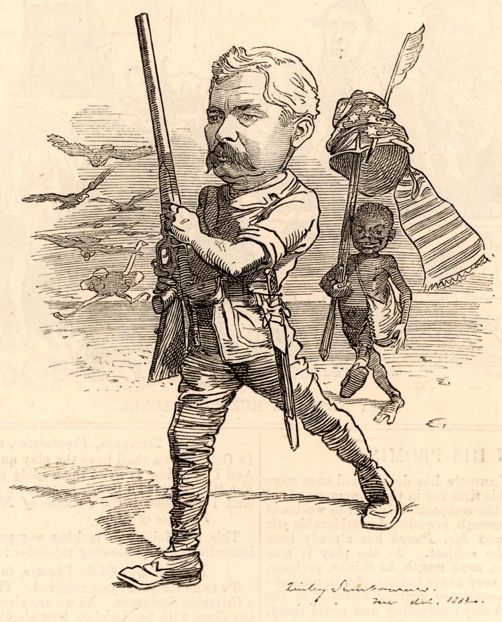 Ilustrace s Henry Morton Stanley od Edward Linley Sambourne