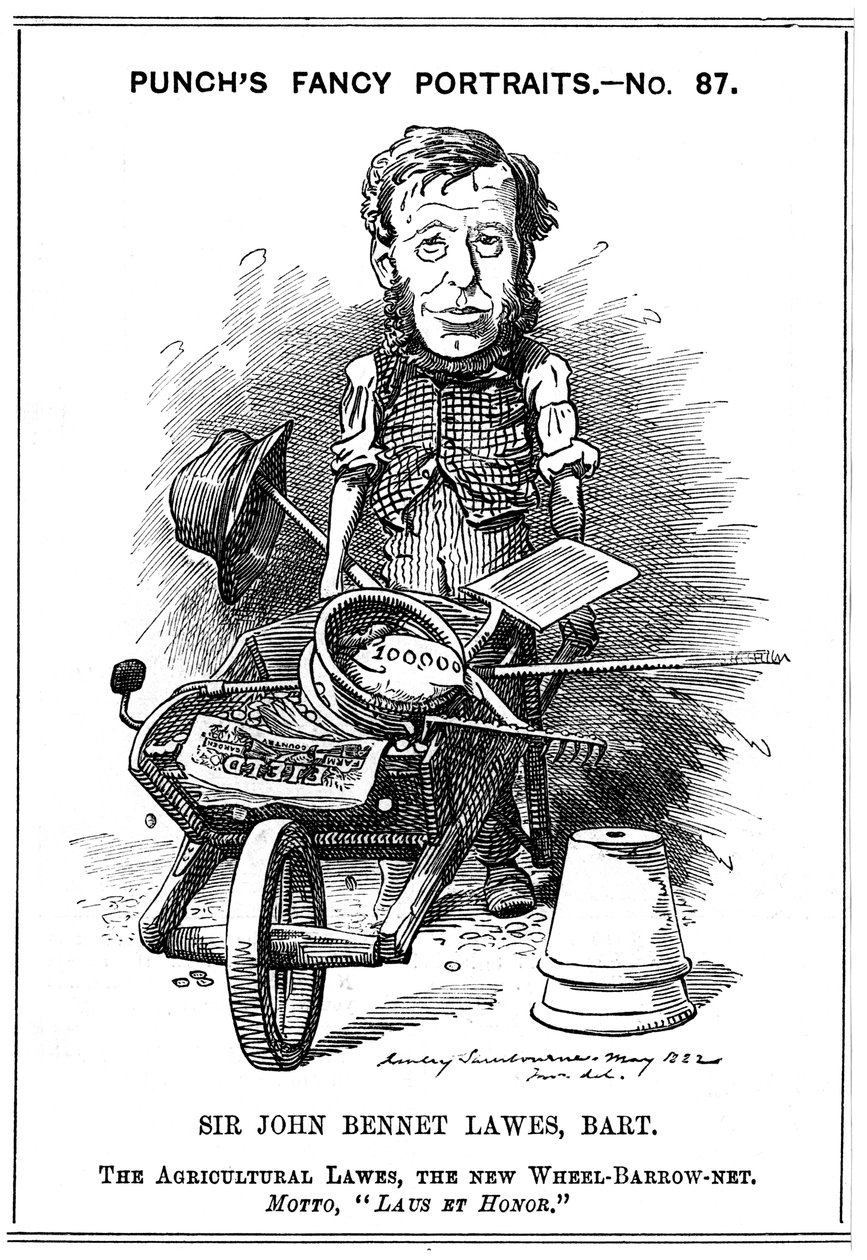 John Bennett Lawes, anglický zemědělec, 1882. od Edward Linley Sambourne