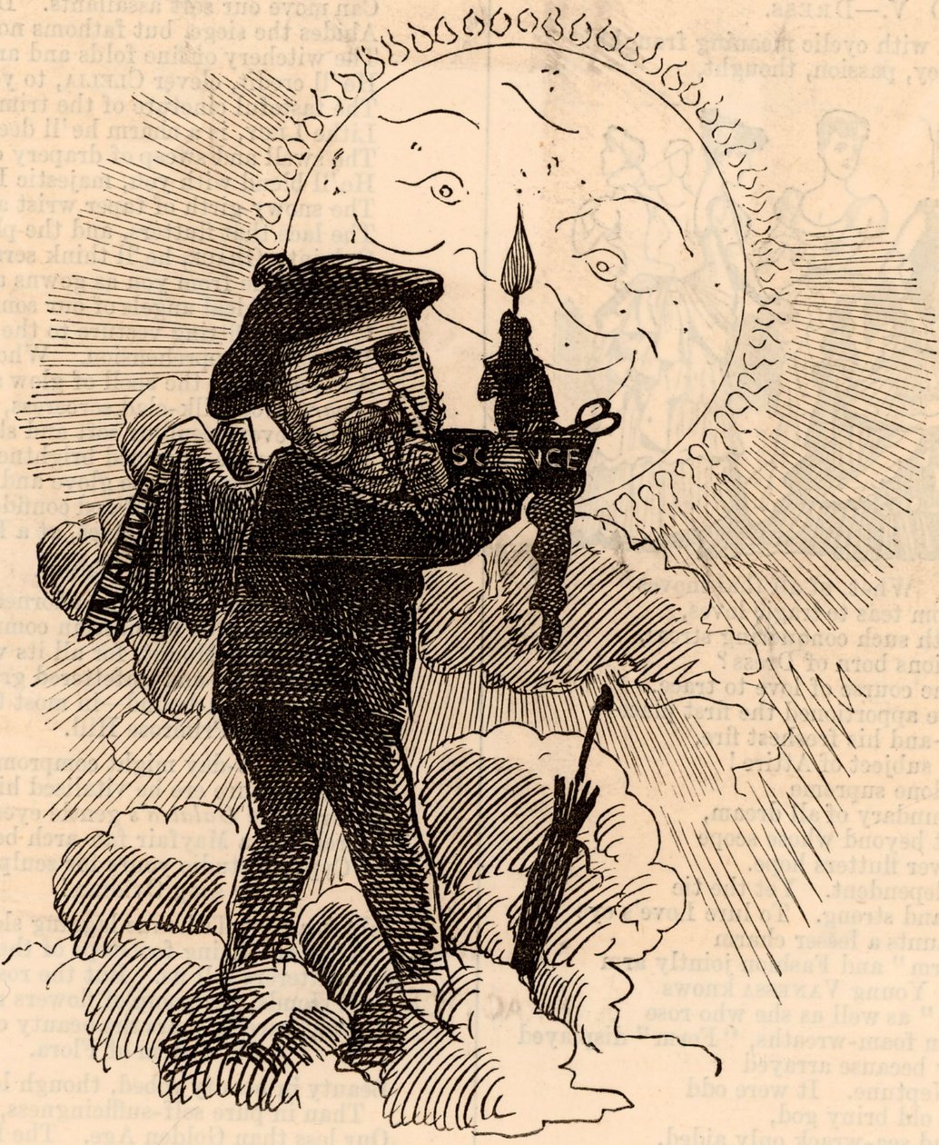 Portrét Josepha Normana Lockyera od Edward Linley Sambourne