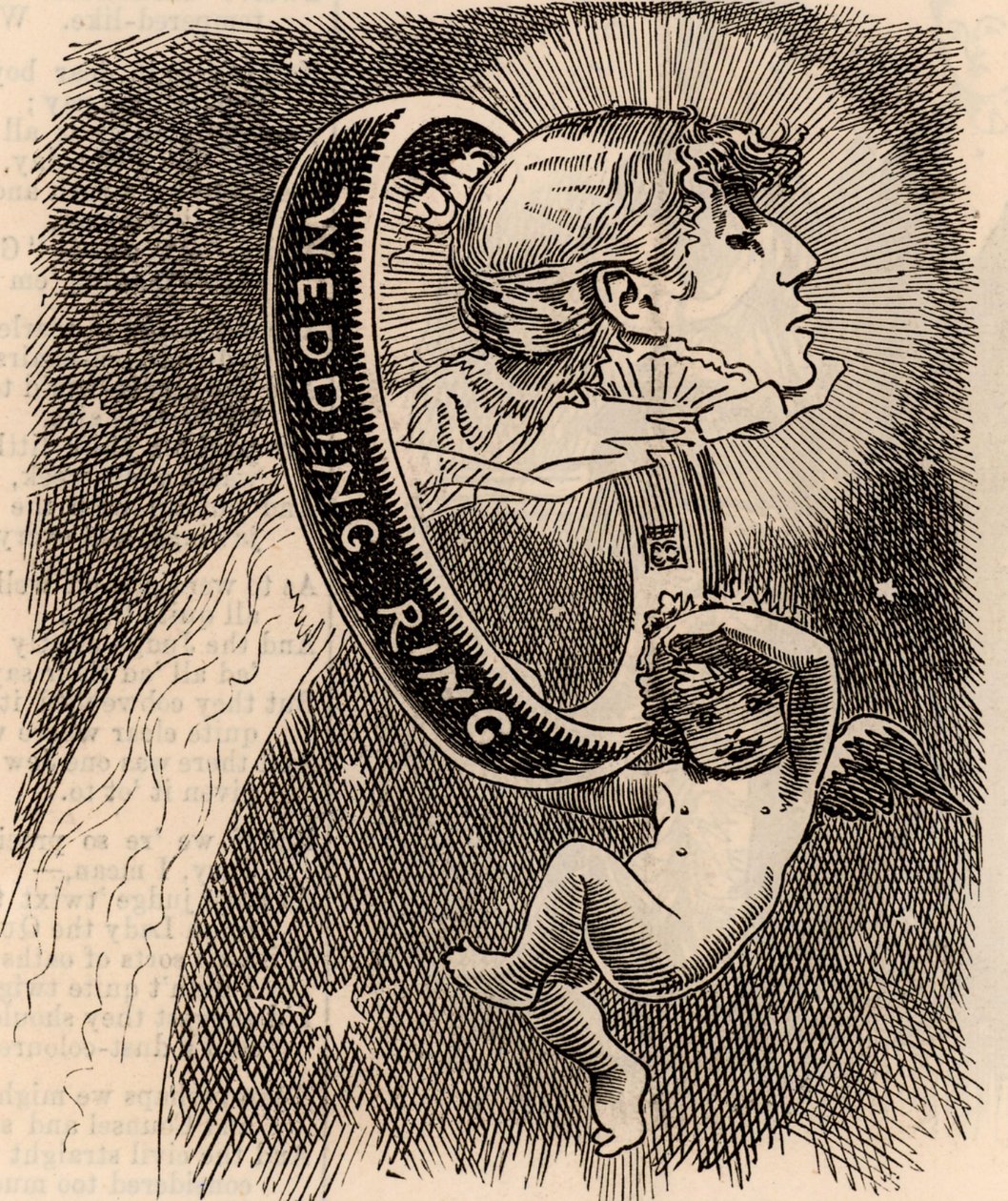 Sarah Bernhardtová od Edward Linley Sambourne